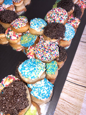 Birthday Donut Hole Number/Letter
